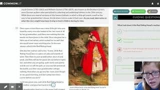 CommonLit | Little Red Riding Hood | Free Reading Passages and Literacy Resources