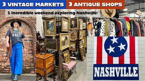 NEVER THOUGHT I'D FIND ONE IN THE WILD! Especially not for $10!!! Vintage Shopping In Nashville, TN