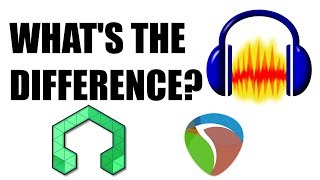 What's The Difference Between Audacity, Reaper, and LMMS?