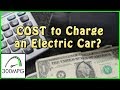 How much to Charge an Electric Car?
