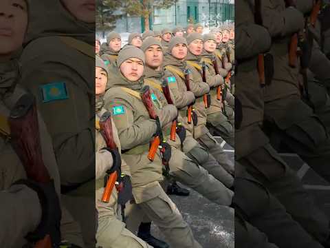 Президентский полк «Айбын»: закулисье подготовки к параду