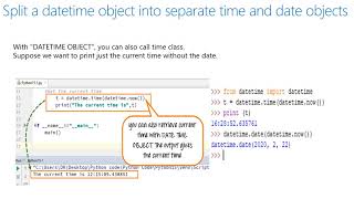 Python II: working with dates and times