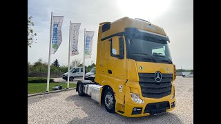 2017 Mercedes-Benz Actros 1845, Big Space, Mega tractor unit, Standklima, New tyres