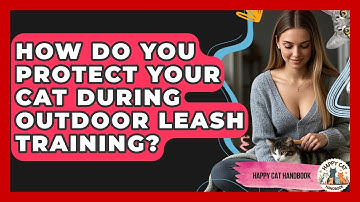 How Do You Protect Your Cat During Outdoor Leash Training? - Happy Cat Handbook