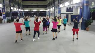 Hands in the air Line Dance