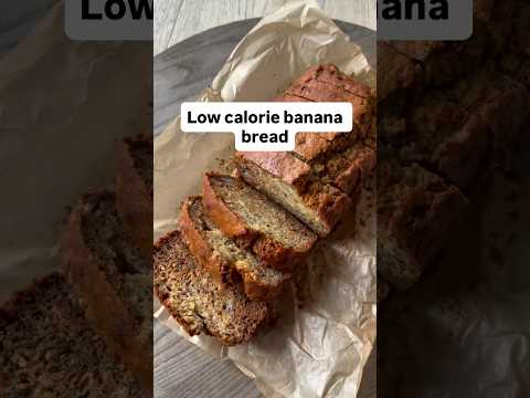 Low calorie banana bread recipe!