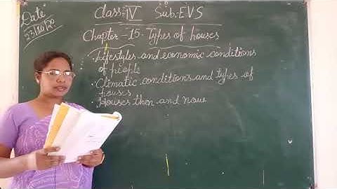 #Types of houses#class 4 EVS Ch 14#by Anjana Titus