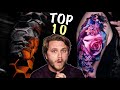 The Top 10 Most INSANE Tattoos I've Seen in 2021!