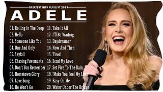 ADELE SONGS PLAYLIST 2023 - TOP TRACKS 2023 PLAYLIST - BILLBOARD BEST SINGER ADELE GREATEST