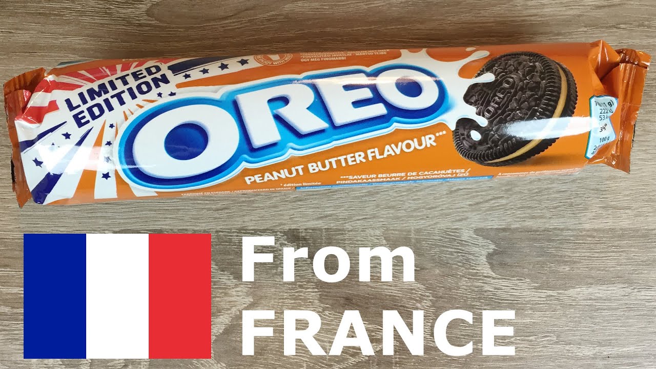 OREO Peanut Butter New cookie flavor unboxing review - YouTube