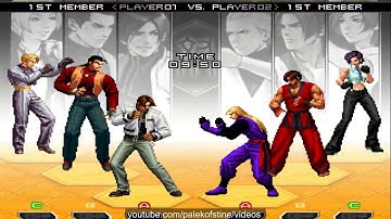 KOF 2002 UM - Jony Shao VS Nikolai-保力達