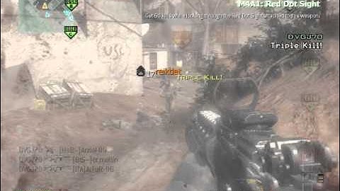 MW3 / M4A1 SIX MAN FEED