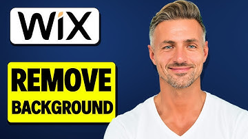 How To Remove Background Image on Wix - 2025