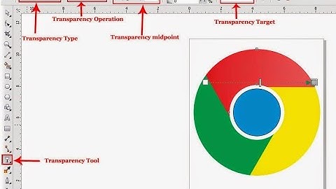 How To Make Google Chrome Logo In CorelDRAW ||               CorelDRAW पर मिनट में लोगों बनाएं ||