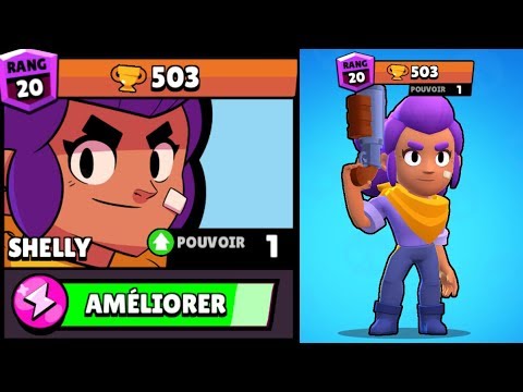 Brawl Stars Objectif Shelly 500 En Pouvoir 1 Youtube - brawl stars pouvoirs