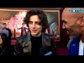 Timothée Chalamet on If He’d Play Willy Wonka on BROADWAY (Exclusive)