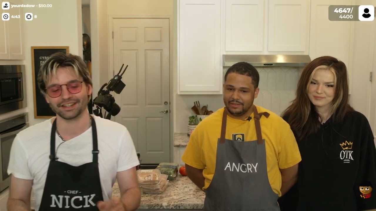 Remaking Fast Food Dishes With Fresh Ingredience w/ nmplol | OTK Cyr VODS