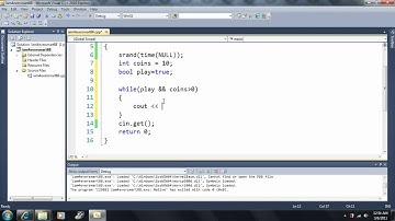 Lesson 24: Applying random numbers. Beginning Programming with Visual Studio C++ 2010