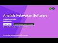 S1 UMPWR | PSI | Analisis Kelayakan Software