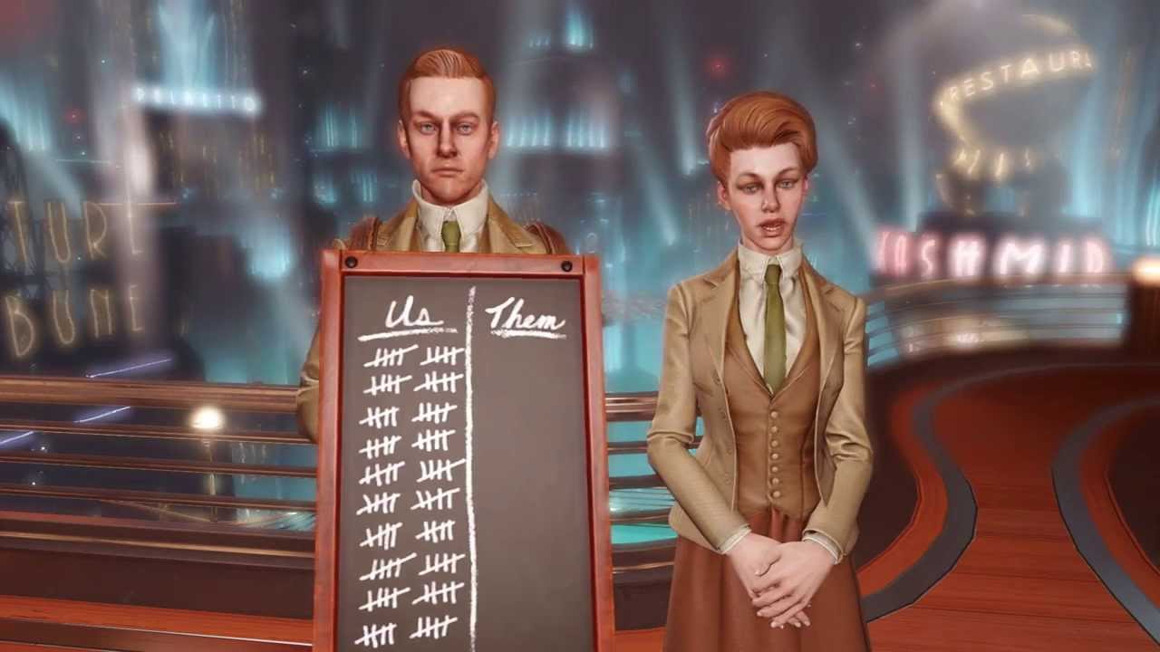 BioShock Infinite: characters with character