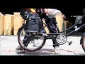 子供乗せ自転車の両立スタンドの立て方講座