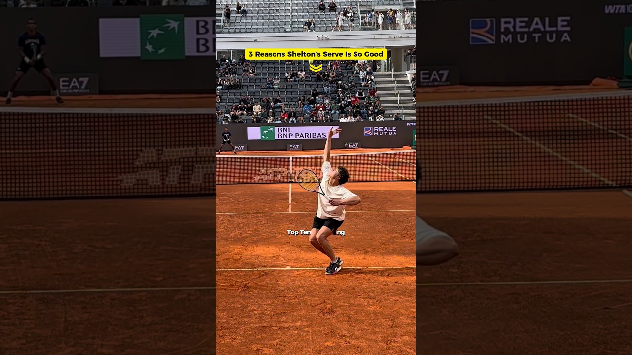 Why Is Ben Shelton’s Serve So Good? (3 Key Ingredients)