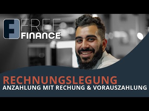 FreeFinance Tutorial - Rechnungslegung: Anzahlung mit Rechnung und Vorauszahlung - video from FreeFinance