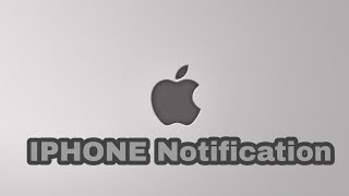 IPHONE Notification أحسن نوتيفيكيشن أيفون