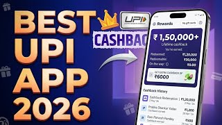 Best Upi App In India 🔥Best Upi App 2026 @ajeettechme #BestUpiApp Live Cashback Redeem 