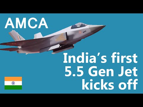 AMCA : Manufacturing of the First prototype of 5.5 Gen India's stealth fighter programme has begun