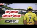 91 Against KKR - Ms Dhoni 7️⃣ Career Mode - Cricket 19 🏏 - EP 1