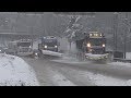 4K| Scania And Mercedes-Benz Arocs Plow Trucks