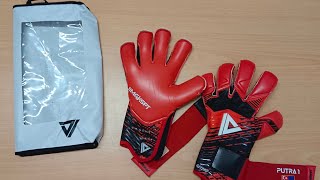 JIMGKSPT/jim gk goalkeeper glove gizmo RED/BLACK
