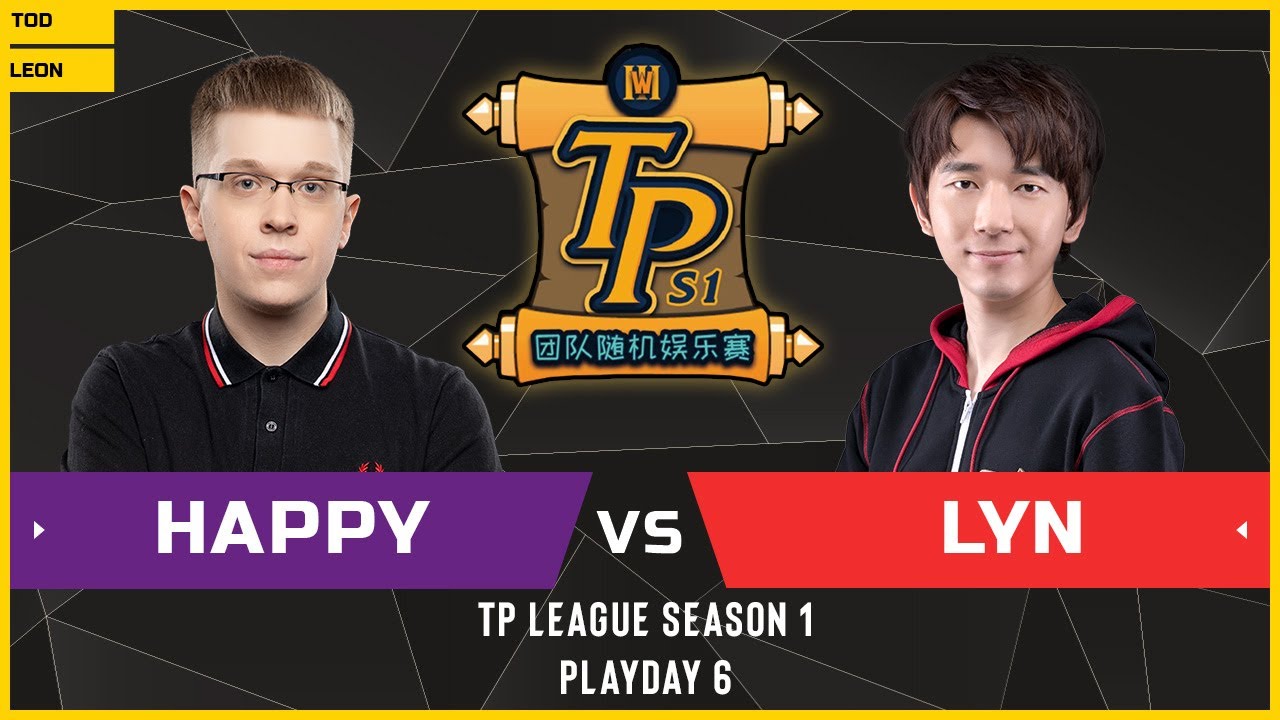 WC3 - TP League S1 - Playday 6: [UD] Happy vs Lyn [ORC] - YouTube