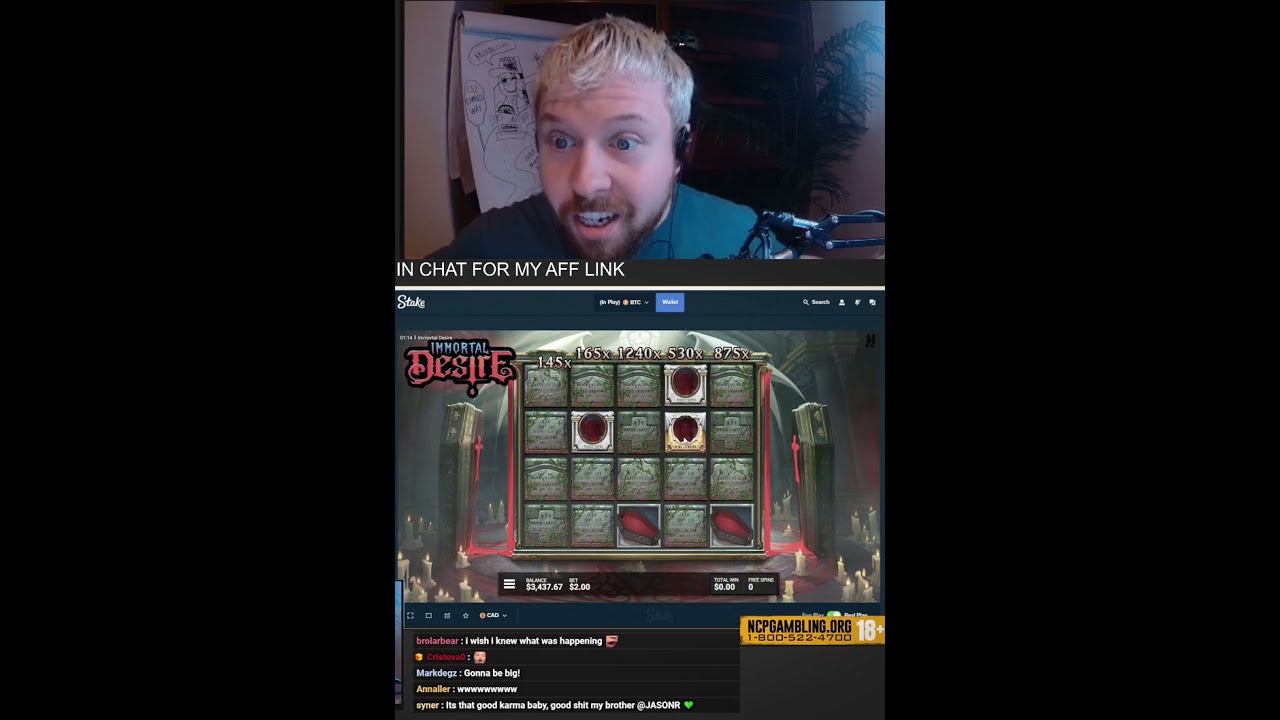 HUGE HIT! SPUN INTO AN IMMORTAL DESIRE SUPER BONUS! 