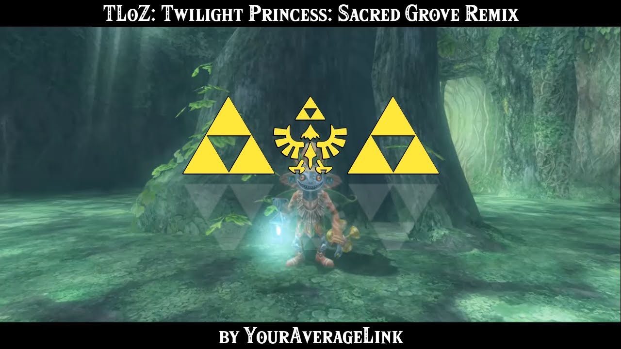 The Legend of Zelda Twilight Princess Sacred Grove (Remix) YouTube