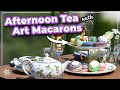 Art you can taste  artinspired macarons in a tea party with a pastry chef  an art historian 