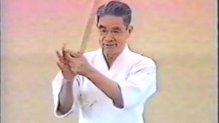 Nishio Sensei bokken suburi 1994