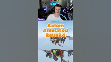 Axiom Animated Rebuild 🏗️ #minecraft #building