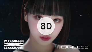 LE SSERAFIM - FEARLESS [8D USE HEADPHONES] 🎧 Resimi