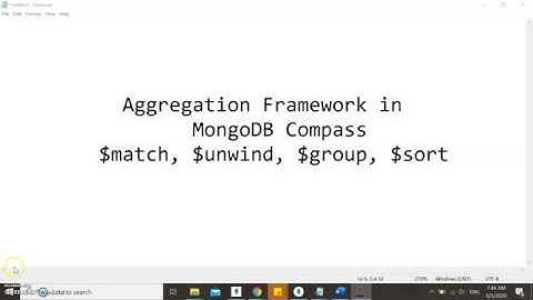 Aggregation in MongoDB Compass ($unwind, $match, $group)