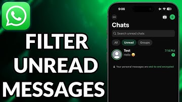 How To Filter Unread Messages In WhatsApp
