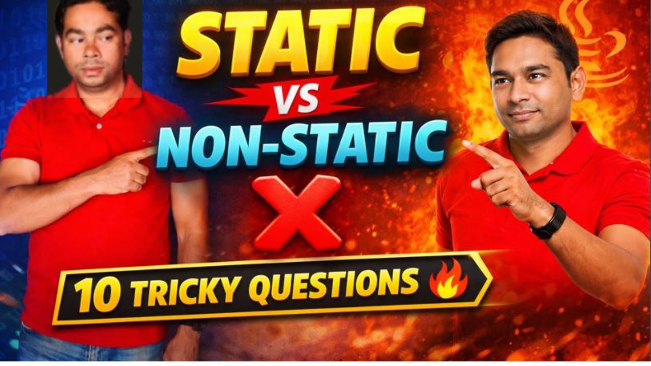 All About Static vs Non-Static in Java 🔥 | Concepts, JVM Memory & 10 ...