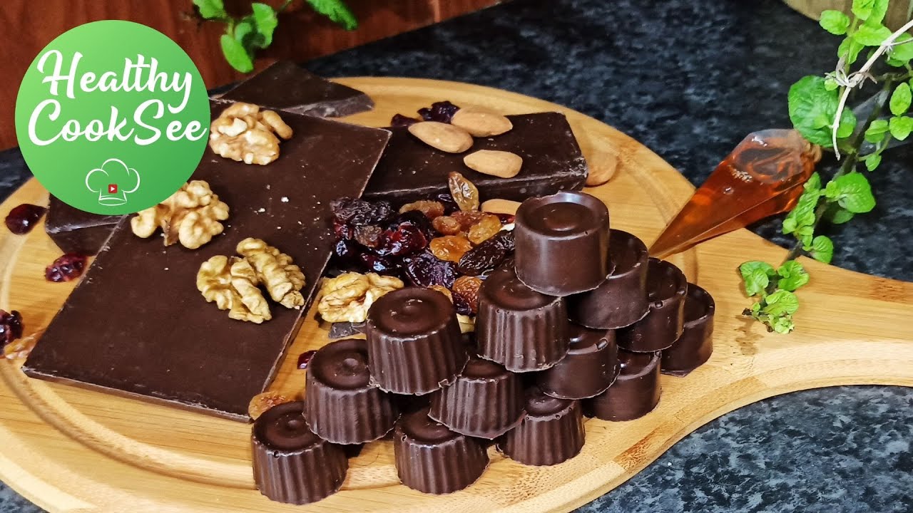 Σοκολατάκια σε φόρμα σιλικόνης (χωρίς ζάχαρη)