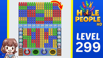 Hole People Level 299 Solution Walkthrough