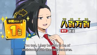 Yaomomo being class 1A's big sister | My Hero Academia