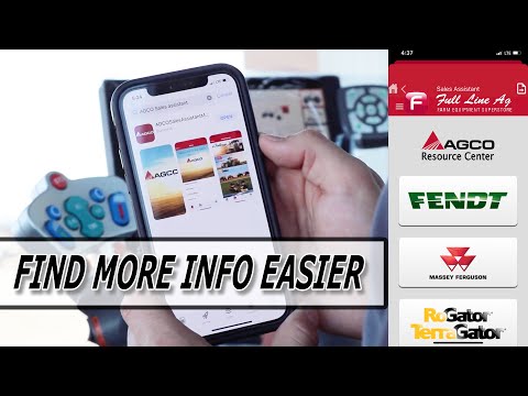 AGCO Sales Assistant App (how to download and use)