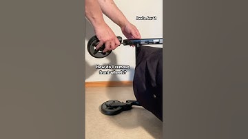 Joolz Aer 2: Removing / Mounting the Front Wheels