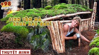 Tôi Đã Xây Dựng 1 Nơi Trú Ẩn Sinh Tồn Giữa Rừng