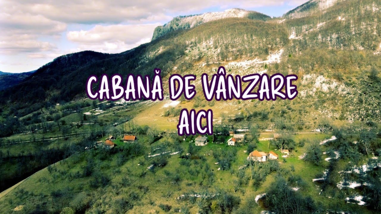 Cabană de vânzare în Mica Elveție din Apuseni. Are și o șură pe terenul de 1300 mp